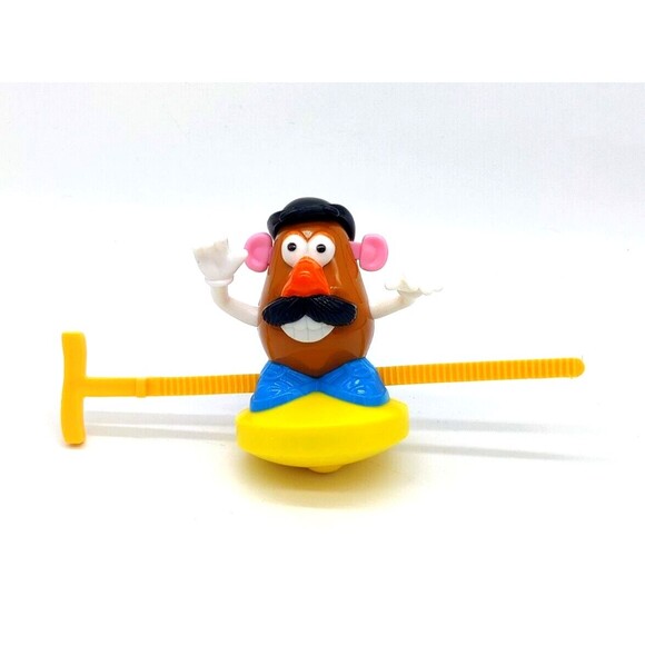 Vintage 1998 Mr Potato Head Spinning Toy Burger King Hasbro Toy Story 90s Toys - Picture 1 of 8